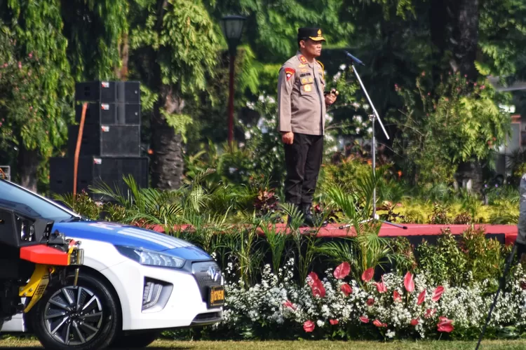 Kapolda Jateng Irjen Ahmad Luthfi menegaskan akan memberikan pengamanan maksimal saat nataru.  ((Ayosemarang.com/ Audrian Firhannusa))