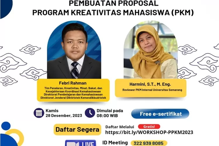 USM Ajak Mahasiswa Ikuti Workshop Pembuatan Proposal Program Kreativitas Mahasiswa
