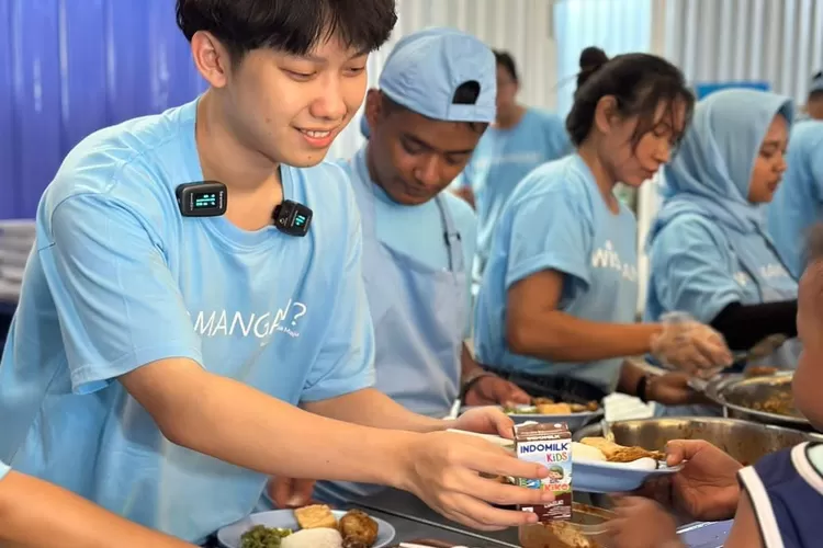 Rumah makan gratis Wis Mangan bakal memberikan kakan gratis setiap hari. (dok)