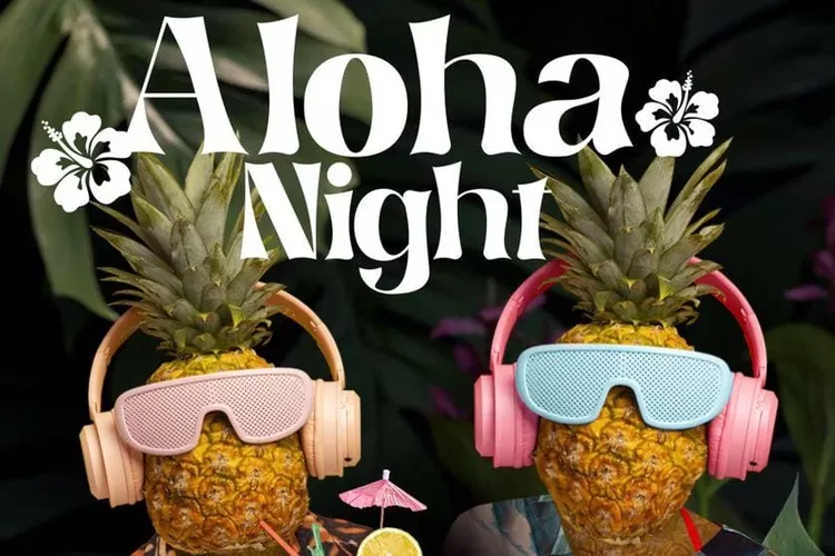 Aloha Night di Hotel Santika Semarang untuk menyambut tahun baru.  ((Santika))