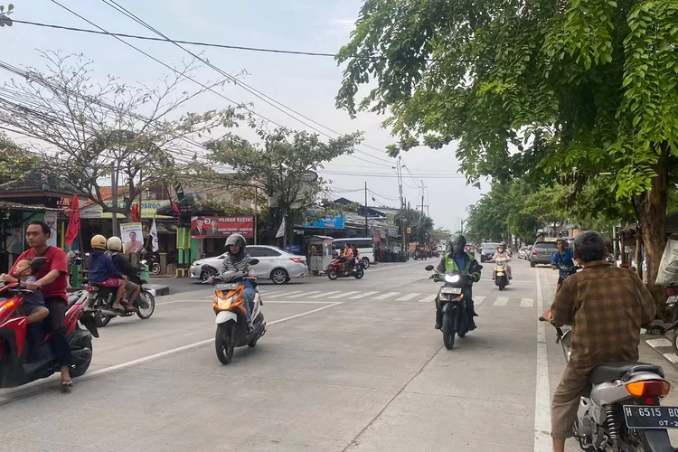 Jalan Hasanudin Semarang kini mulus dan bebas banjir.  ((Humas Pemkot))