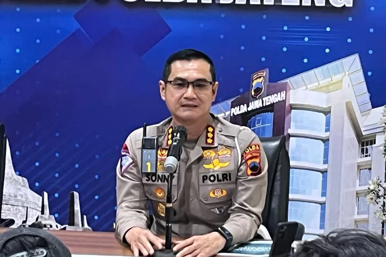 Dirlantas Polda Jateng Kombes Sonny Irawan menyatakan akan memberantas knalpot brong  jelang kampanye pemilu.  ((Ayosemarang.com/ Audrian Firhannusa))
