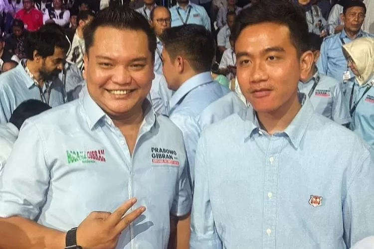 Relawan Bocahe Gibran saat menghadiri Debat Presiden. (Istimewa)