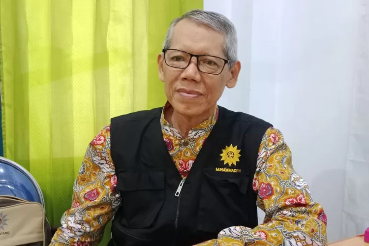 Ketua Pengurus Daerah (PD) Muhammadiyah Kabupaten Batang, Harto Setiyono.  (Foto; Muslihun kontributor Batang.)
