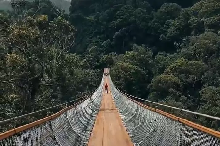 Mengenal Jembatan Gantung Terpanjang Di Jawa Barat Dan Asia Tenggara ...