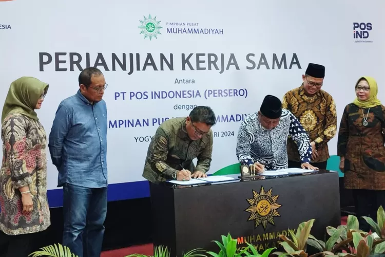 Pos Indonesia dan PP Muhammadiyah Lakukan Sinergi, Kembangkan Agen Pos di Seluruh Indonesia