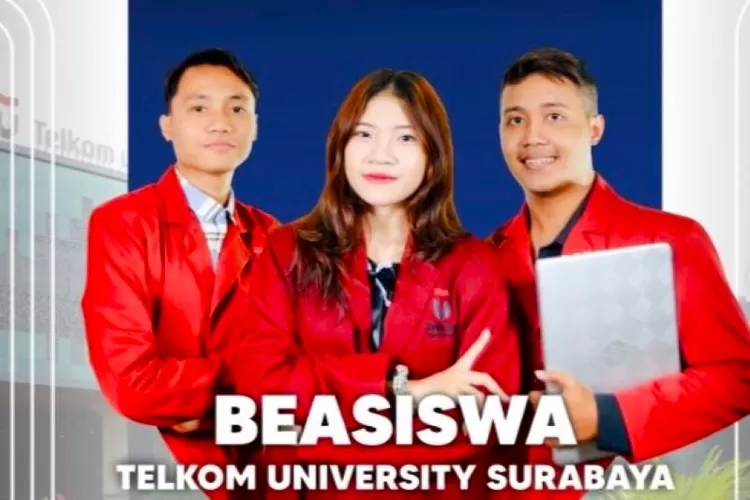 Beasiswa untuk berkuliah gratis di Kampus Telkom. (Instagram/telkomuniversity_surabaya)