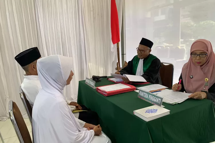 Pelayanan pengadilan agama Kendal. (Dokumen)