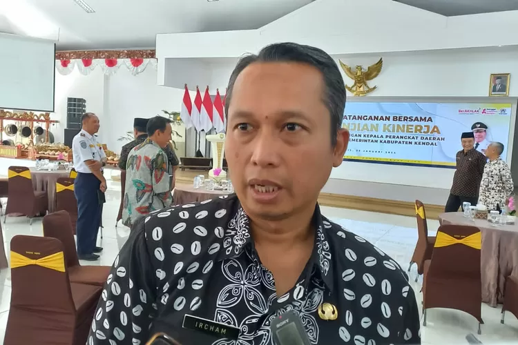 Kepala Dinas Kepemudaan, Olahraga, dan Pariwisata (Disporapar) Kabupaten Kendal, Achmad Ircham Chalid. (edi prayitno/kontributor Kendal)
