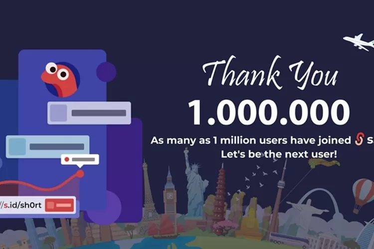 Layanan Link Shortener dan Bio Link Asli Indonesia S.id Tembus 1 Juta Pengguna