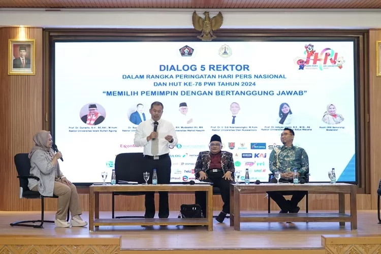 USM Jadi Tuan Rumah Dialog Rektor Pada Peringatan Hari Pers Nasional 2024