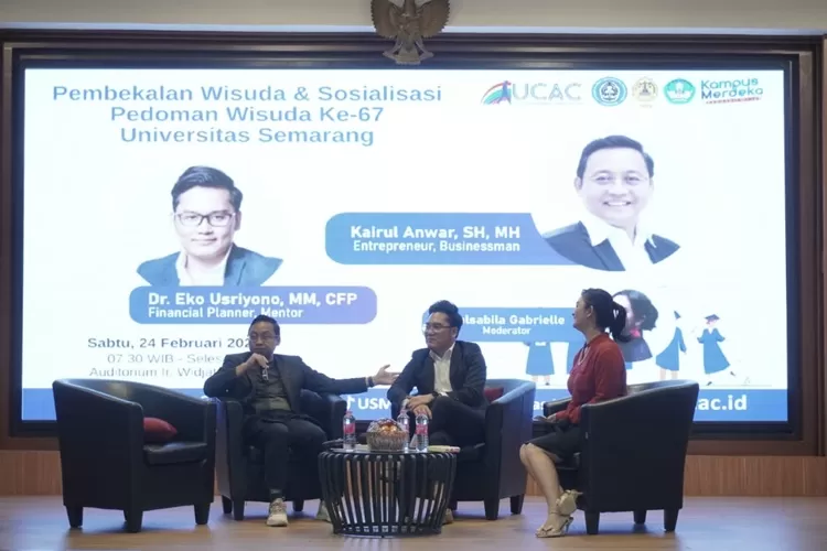 Pembekalan Wisuda ke-67 USM, Mahasiswa Diajarkan Pentingnya Menjalin Relasi 