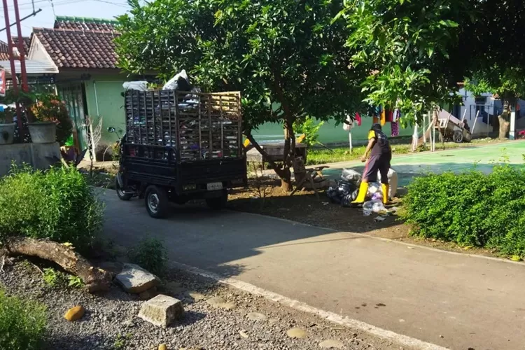pembuangan sampah Desa Beji Kecamatan Tulus Kabupaten Batang meniru sistwm di Jepang.  (Muslihun/Kontributor Batang)