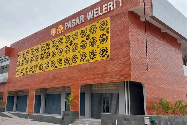 Pasar Weleri yang selesai dibangun siap ditempati pedagang.  (Edi Prayitno/ kontributor Kendal)