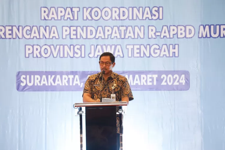 PJ Gubernur Jateng Nana Sudjana mengonfirmasi jika kemandirian fiskal di wilayahnya tergolong baik.  (Humas Jateng)