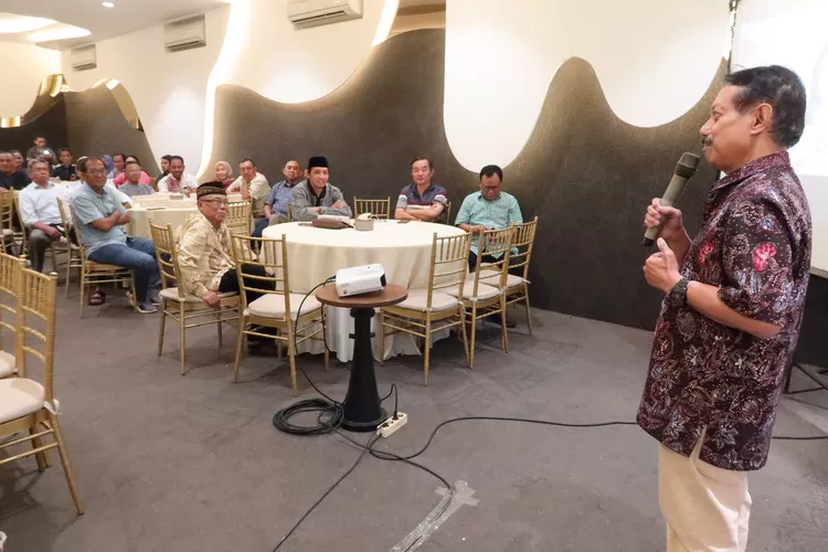 Acara Fiesta Ramadan digelar di S2 Resto Semarang dihadiri Ketua PWI Jateng Amir Mahmud  dan 60 wartawan, Jumat 15 Maret 2024. (dok PWI Jateng.)