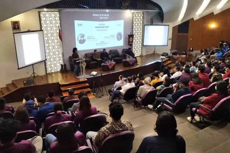 Soegijapranata Catholic University Semarang menyiapkan ketentuan dan kuota untuk KIP Kuliah 2024.  (Ayosemarang.com/ Audrian Firhannusa)