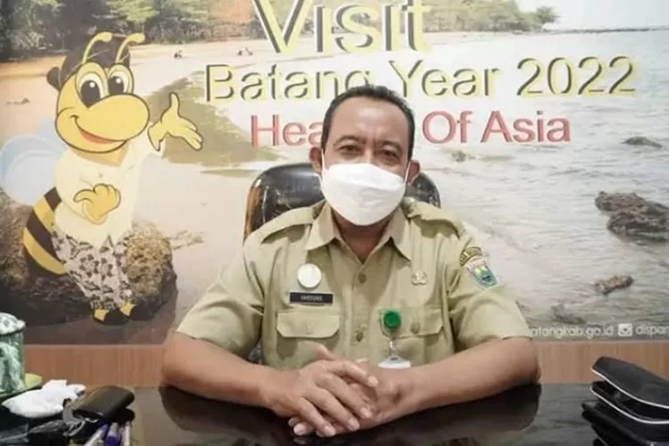 Kepala Disparpora Batang, Yarsono. Pihaknya meminta tempat wisata Batang fokus keselamatan pengunjung selama libur Lebaran 2024.  (dok)