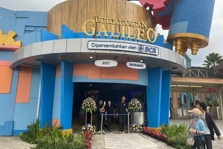 Saloka Theme Park yang telah menjadi destinasi favorit untuk warga Jawa Tengah, akan membuka wahana baru bernama Petualangan Galileo.  (arri widiarto.)