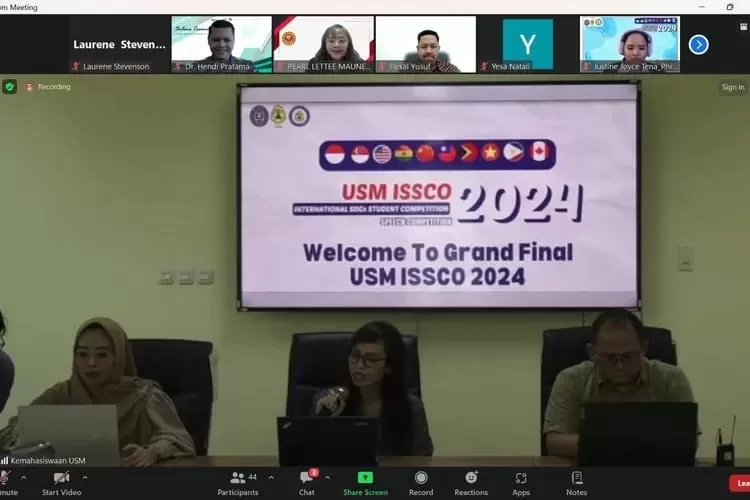 Mahasiswa USM menjadi juara USM International SDGs Student Competition (ISSCO) 2024