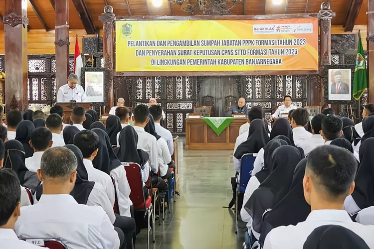 Bank Jateng Fasilitasi Pelantikan 587 PPPK Kabupaten Banjarnegara