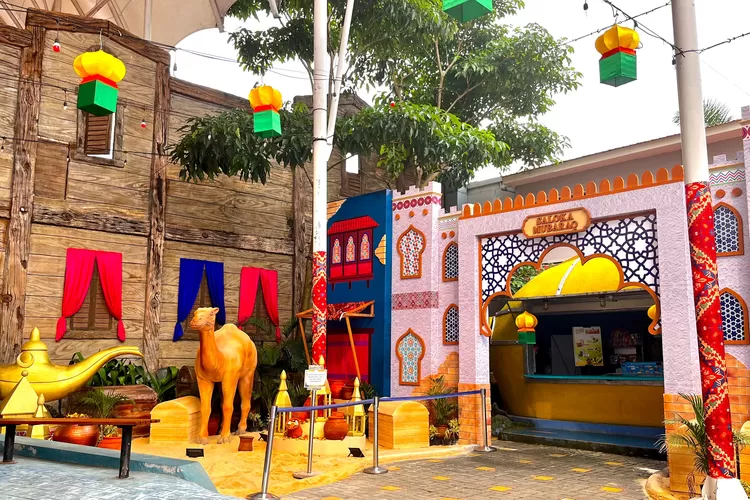 Saloka Theme Park, taman rekreasi terbesar di Jawa Tengah yang berada di Tuntang. (dok Saloka.)