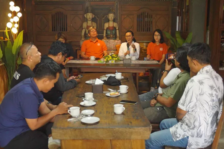 Acara&nbsp;Media Gathering&nbsp;Universitas Kristen Satya Wacana (UKSW), Jumat 19 April 2024 di Joglo Ki Penjawi, Jln. Ki Penjawi Kota Salatiga.  (dok Humas UKSW.)