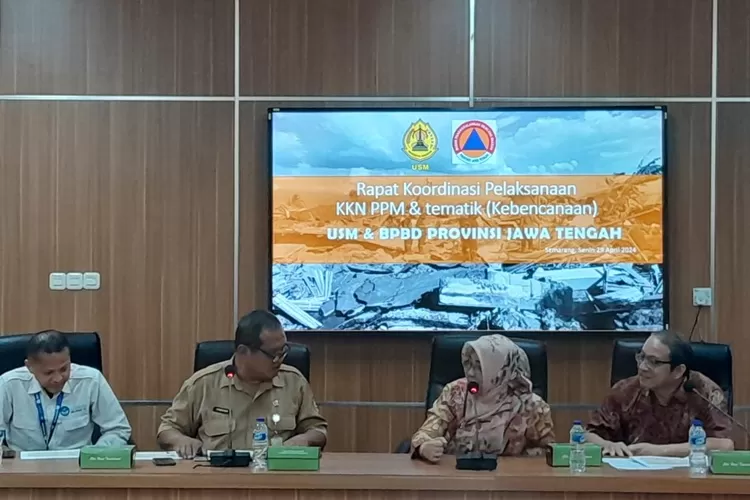 KKN Tematik Kebencanaan USM Jadi Pionir Bagi Kampus di Jawa Tengah