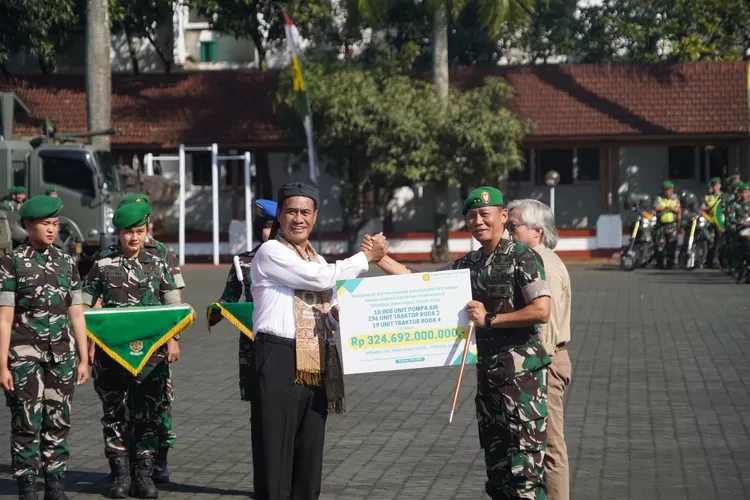 Apel Siaga Brigade Alsintan Kodam III/Siliwangi (Dok)