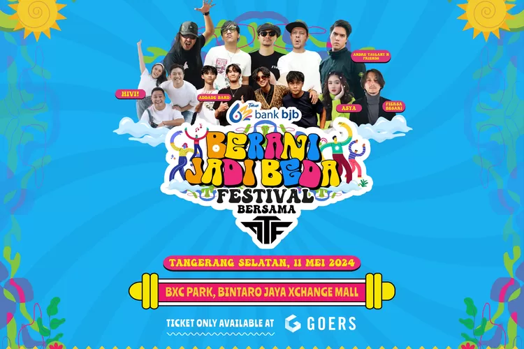 Yuk, Hadiri Meriahnya Berani Jadi Beda Festival: Konser Musik dan Lomba Modern Dance di Tengah Tangerang Selatan