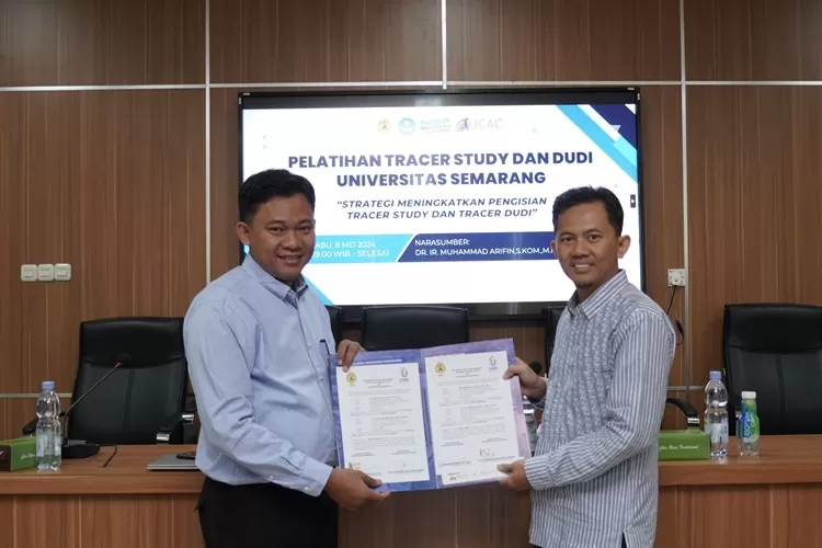 USM dan UMK Jalin Kerjasama Pelatihan Tracer Study dan Tracer DUDI 