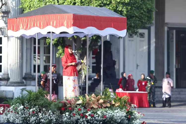 Wali Kota Semarang Hevearita Gunaryanti Rahayu ingin menjadikan momen Hari Kebangkitan Nasional untuk menuju Indonesia Emas.  (Humas Pemkot)