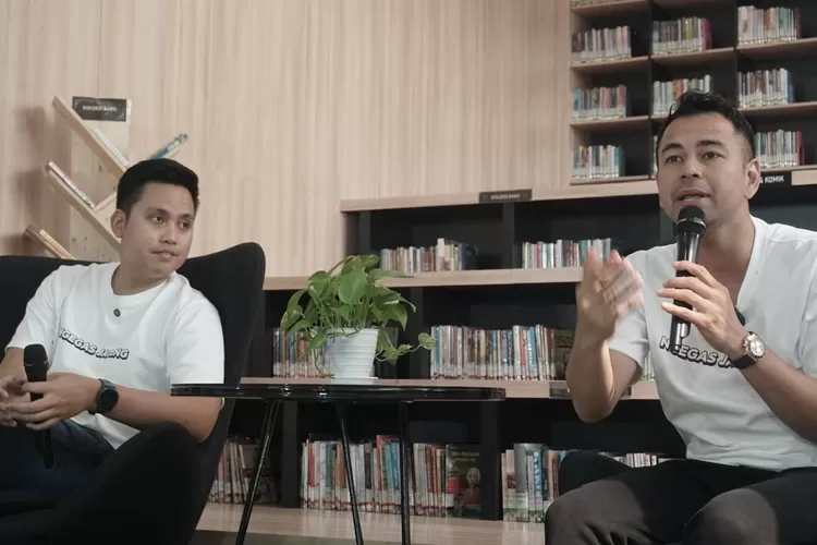 Raffi Ahmad mengapresiasi Bupati Kendal Dico Ganinduto yang mampu membangun wadah untuk ruang kreativitas dan produktivitas  (Istimewa )