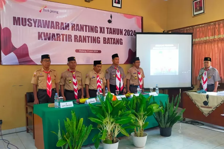 Musyawarah Ranting Kwartir Batang ke-11, yang dihadiri oleh 140 anggota.  (Istimewa)