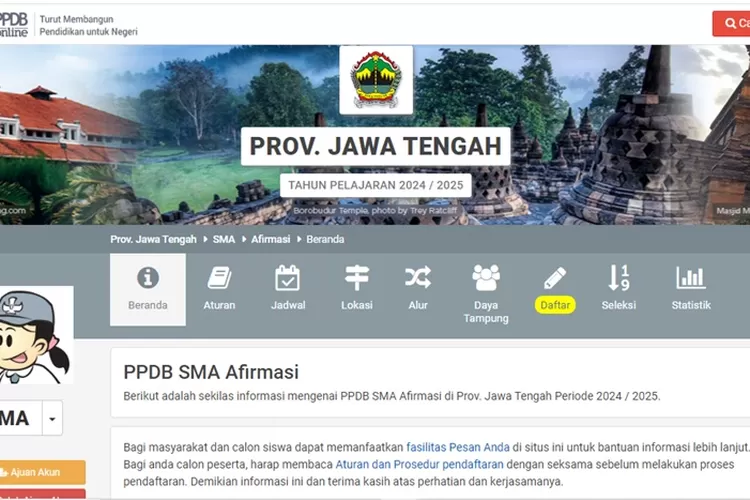 cara mengisi usia lama anak tidak sekolah di PPDB Jateng 2024 (ppdb.jatengprov.go.id)