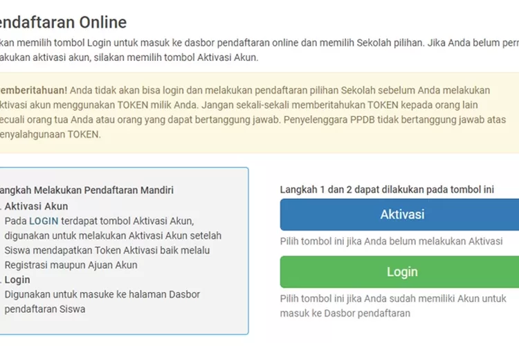 Link Aktivasi Akun PPDB Jateng 2024 SMA SMK (ppdb.jatengprov.go.id)