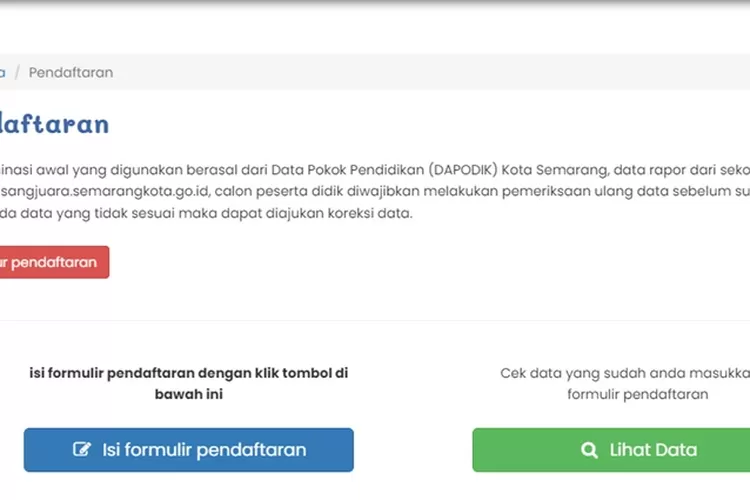 Cara Daftar PPDB Online SMP Kota Semarang 2024, Perlu Siapkan 2 Syarat ...