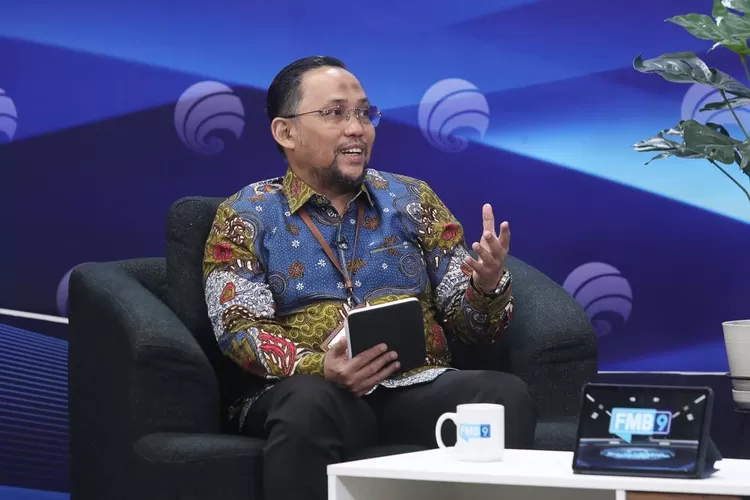 Direktur Sekolah Dasar Kemendikbudristek, Muhammad Hasbi saat Dialog FMB9  mengangkat tema 'Mewujudkan PPDB yang Objektif, Transparan, dan Akuntabel', Senin 1 Juni 2024. (dok FMB 9.)