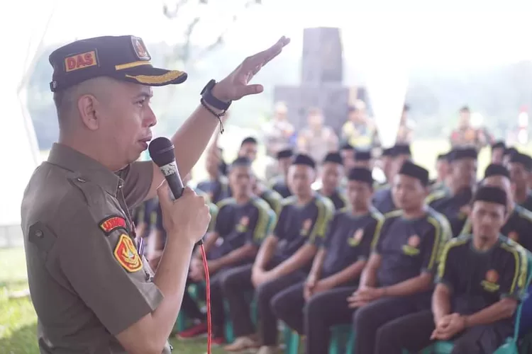 Kasatkorcab Banser Kabupaten Batang, Danang Aji Saputra.  (Istimewa)