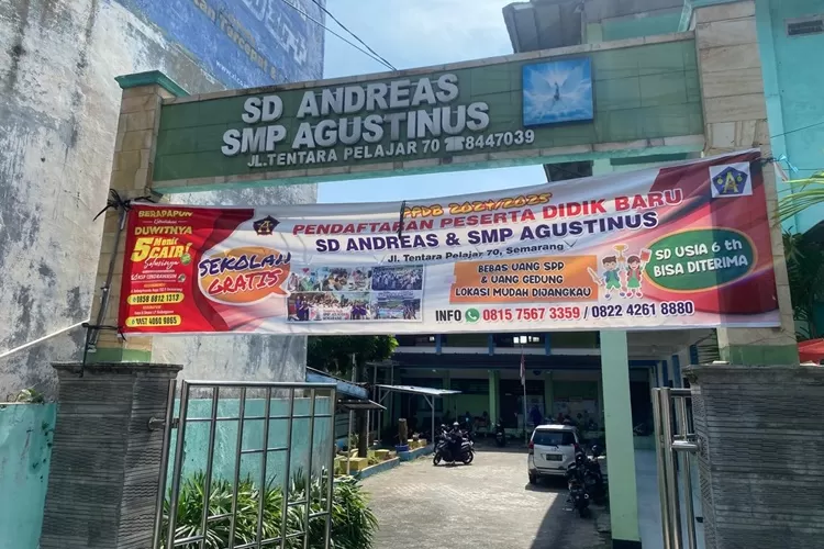 Salah satu sekolah swasta gratis di Semarang. Dana bantuan sekolah swasta dinilai kecil dan tak cukup menggaji guru.  (Istimewa)