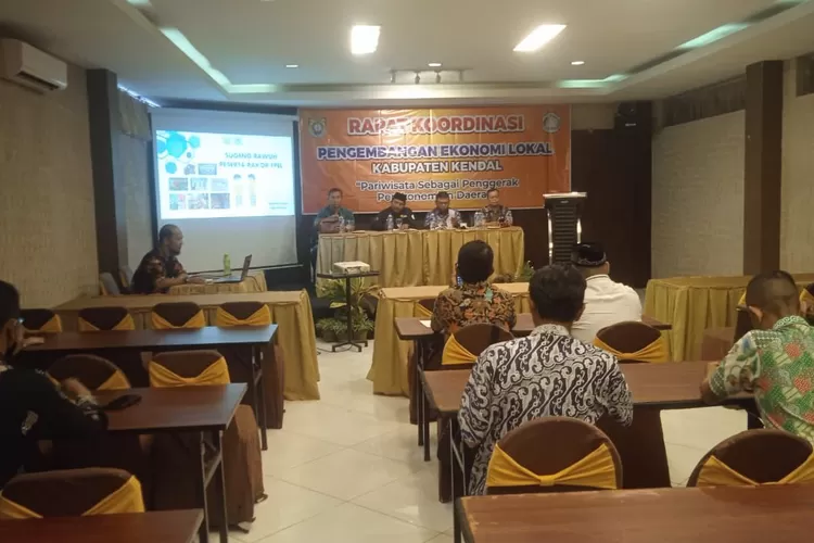 Rakor Pengembangan Ekonomi Lokal Kabupaten Kendal.  (edi prayitno/kontributor Kendal)