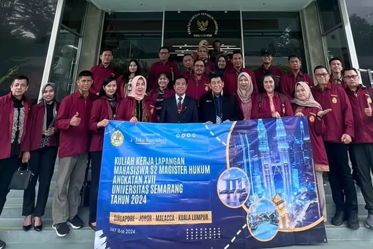 Magister Hukum USM Kunjungi Kedubes Indonesia di Malaysia