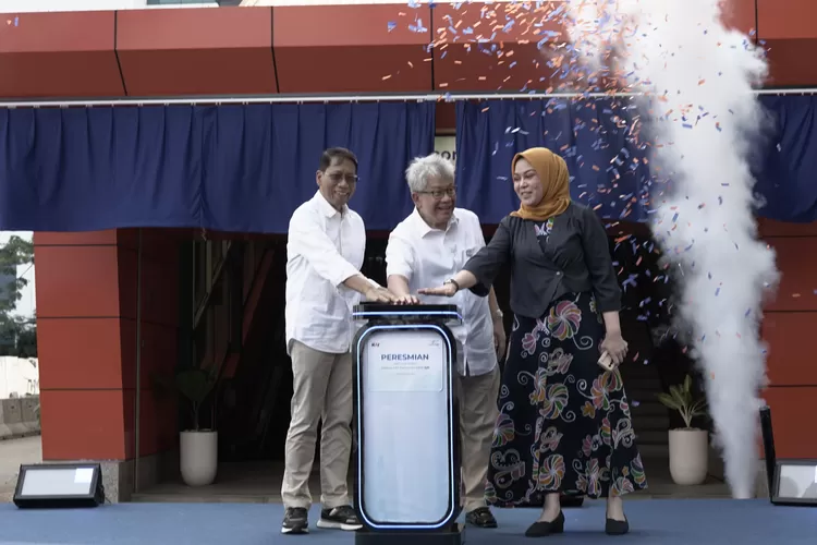 peresmian stasiun LRT Jabodebek Pancoran menjadi stasiun LRT Jabodebek Pancoran bank bjb.