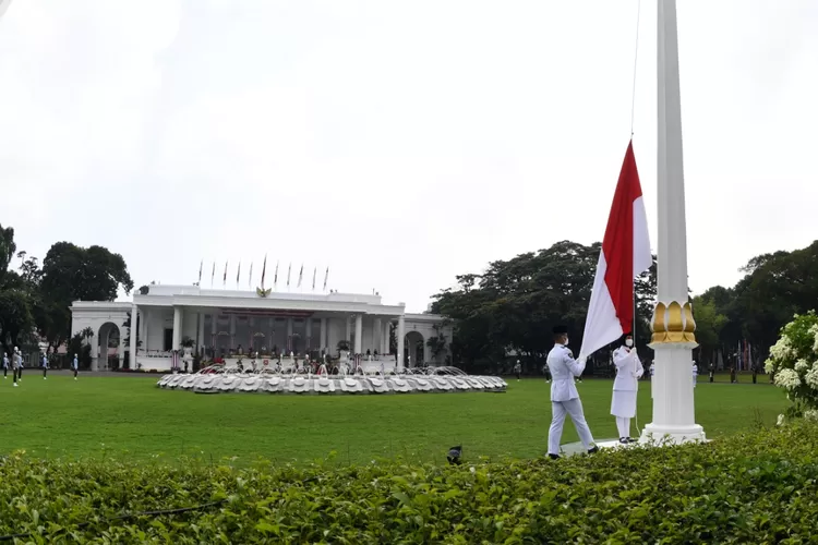 Link pendafataran Upacara Bendera Merah Putih di Istana Negara  (Sekretariat Kabinet)
