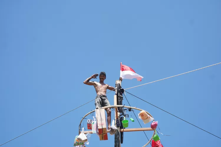 Saloka Theme Park,  mengadakan lomba "agustusan" untuk warga sekitar dan pengunjung Saloka. (Dok Saloka.)