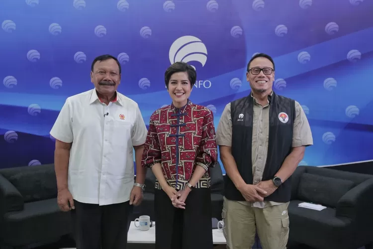 Para pembicara dalam Forum Merdeka 9 (FMB9) dengan tema &ldquo;PON XXI Aceh-Sumut Dorong Prestasi Atlet di Tengah Syariat Islam&rdquo;, Rabu 21 Agustus 2024. (dok fmb9.)