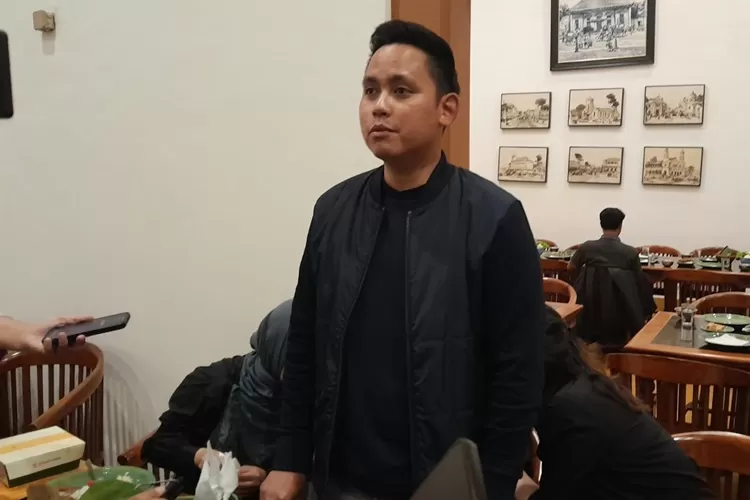 Dico Ganinduto saat di Semarang. Dico mundur dari Pilwalkot Semarang.  (Ayosemarang.com/ Audrian Firhannusa)