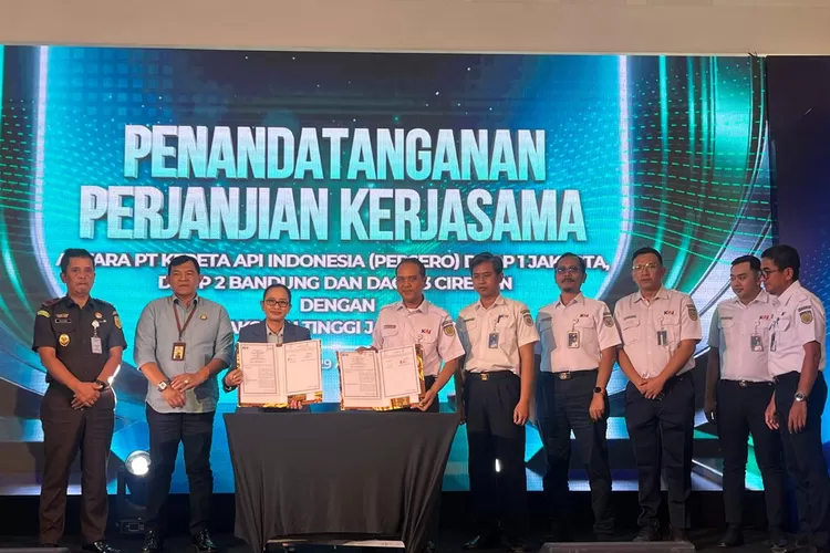 KAI Daop 1, 2, dan 3 Perkuat Kolaborasi dengan Kejaksaan Tinggi Jawa Barat untuk Pengamanan Aset