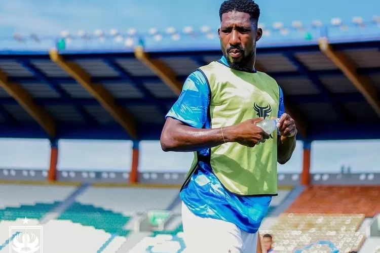 Pemain PSIS Semarang Boubakary Diarra bisa jadi opsi diplot sebagai striker. (PSIS)