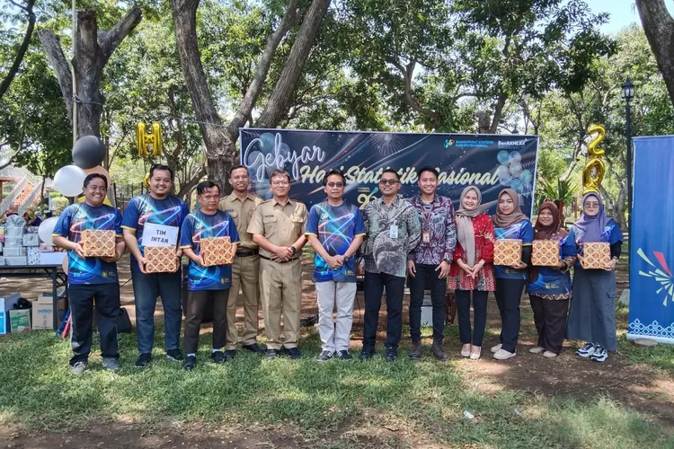 Kegiatan HSN 2024 yang dikemas dalam gebyar HSN 2024 di Tirto Arum Baru.  (Dokumen BPS Kendal)